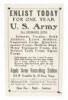 WWI "Enlist Today" broadside