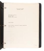 NASA official's archive of Apollo 10 and 11 press releases about preparations for the first Moon Landing in 1969