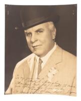Inscribed photograph of James Rolph