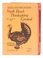 North Beach Thanksgiving Carnival, Nov. 24-25-26, 1910