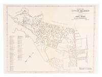 Street Map City of Belmont California