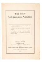 The New Anti-Japanese Agitation