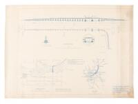 Plan and Profile: Antioch-Sherman Island Bridge across San Joaquin River. Delta Bridge Corporation, Owner. Frank H. Reynolds, Civil Engineer...