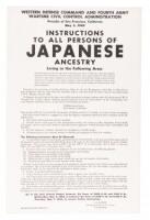 Civilian Exclusion Order No. 41 Notice to Persons of Japanese Ancestry About San Francisco Evacuation