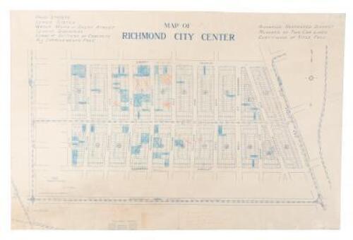 Map of Richmond City Center
