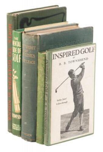 Five early volumes on the mental game of golf