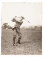 Gelatin silver print photograph of Harry Vardon