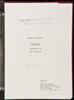 WITHDRAWN - Screenplay for Charles Bukowski's Post Office