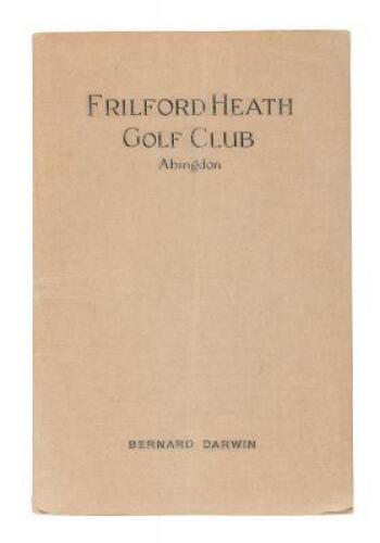Frilford Heath Golf Club Abingdon
