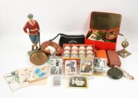 Shelf Lot of Golf Memorabilia, Ephemera et al.