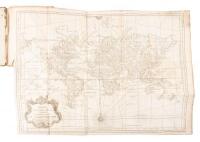 Bound volume of maps by J.N. Bellin to accompany Histoire generale des voyages by Antoine François Prevost d'Exiles