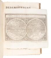 Geografia, cioè, Descrittione vniuersale della terra: Partita in due volumi, nel primo de'quali si contengono gli otto libri della Geografia. Di Cl. Tolomeo, nuouamente... corretti dall'eccellmo. Sig. Gio. Antonio Magini...