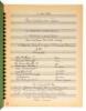 Six facsimile sheet music scores signed by the composer - 6