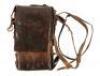 Ethiopian Coptic Bible, hand-written in the Ge&rsquo;ez script, with leather traveling case