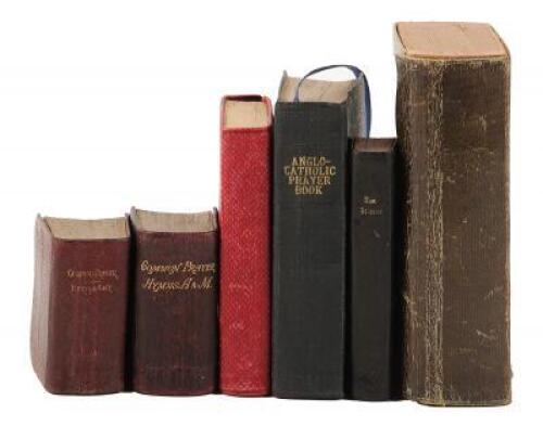 Six small format Bibles and prayer books