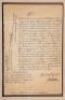 Manuscript letter from Queen Anne authorizing a raise in pay to Dr. John Cockburn, Minister of the English Episcopal Church at Amsterdam - 4