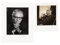 Two signed photographs by Yousuf Karsh: B.F. Skinner & Henry R. Luce