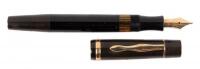 No. 132 Meisterstück Black Hard Rubber "Short Window" Fountain Pen