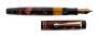 No. 334 1/2 Marbled Burgundy Red Celluloid Fountain Pen, Rare Color - 2