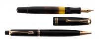 No. 244 Fountain Pen, Danish Manufacture, with No. 272 Pix Propelling Pencil: Lot of Two Instruments