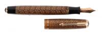 Vacumatic Junior Fountain Pen, Golden Web Pattern