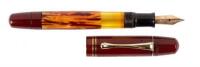 No. 101N Magnum "Emeg&ecirc;" Tortoiseshell Celluloid Fountain Pen, Portuguese Export, Rare