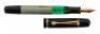 No. 100N Fountain Pen, Green Pearl, Right Oblique Nib
