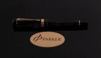 Duofold Centennial "Lucky 8" Black and Grey Limited Edition Fountain Pen