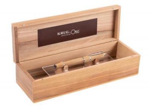 Krug Oak and Silver Limited Edition Fountain Pen