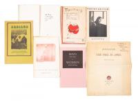 Seven books inscribed to Bill or Zoe Brown