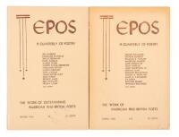 Two issues of Epos Magazine featuring works by Richard Brautigan