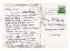 Signed, handwritten postcard from Allen Ginsberg - 2