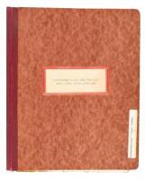 Binder of business records and correspondence from Bruce to Jack Sobel, Jan-March 1962