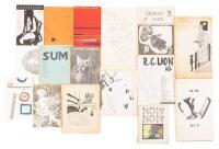 Sixteen small press poetry journals featuring works by Richard Brautigan