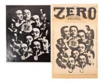 Photomontage of Lenny Bruce used for the cover of the Aug 16, 1968 issue of Zero