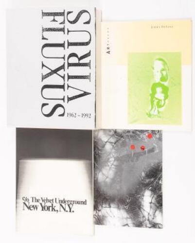 Fluxus Virus 1962-1992 [with] three catalogues from the counterculture art scene