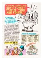 Tommy Toilet Sez: Don't Forget to Wipe Your Ass Folks!