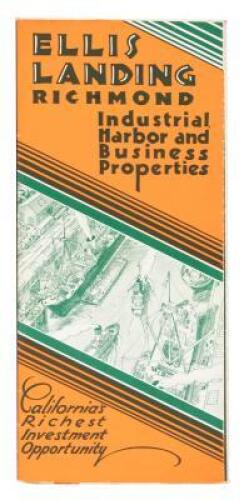 Ellis Landing Richmond: Industrial Harbor and Business Properties. California's Richest Investment Opportunity