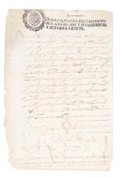 Letter regarding a descendant of Emperor Moctezuma II (Montezuma) of Mexico