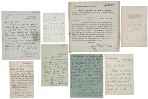 Archive of eleven letters from authors to literary agent A.P. Watt