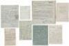 Archive of eleven letters from authors to literary agent A.P. Watt