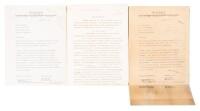 Letter of agreement between Bruce and Don Friedman / J.Z.Z. Productions for three concerts in May, 1964