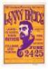 Bill Graham Presents In Concert Lenny Bruce and...the Mothers - original Fillmore West poster for Lenny Bruce's last performances, June 24-5 1966