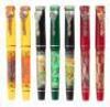 Mandela Collection: Lot of Seven Limited Edition Fountain Pens in Platinum, 18K Gold and Sterling Silver - 2