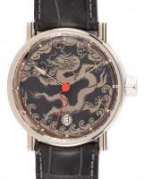 Dragon Series Stainless Steel Automatic Limited Edition Wristwatch, Black