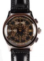 Janeiro Heritage Z199 Manual Wind Limited Edition Chronograph, Stainless Steel, Exhibition Back