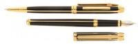 Lacque Intarsia Noir Fountain Pen / Ballpoint and Propelling Pencil Set