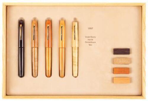 Legni Pregiati [Precious Wood] Collection Limited Edition Set of 15 Fountain Pens
