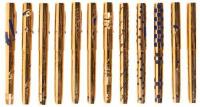 UNICEF Signs for Children 18K Gold Limited Edition Set of 24 Fountain Pens