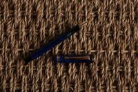 No. 15 Lapis Blue Pushbutton-Filler Fountain Pen, Rare